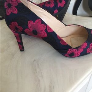 Alex Marie navy and pin shoe